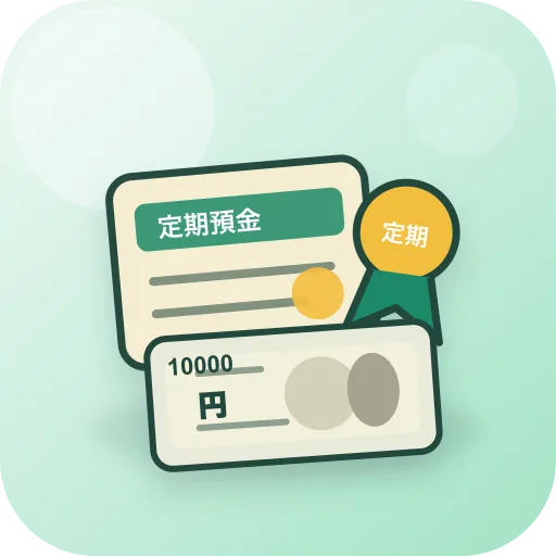 定期預金○○銀行